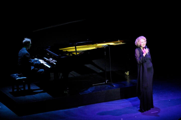 with Eva Meier, Hong Kong